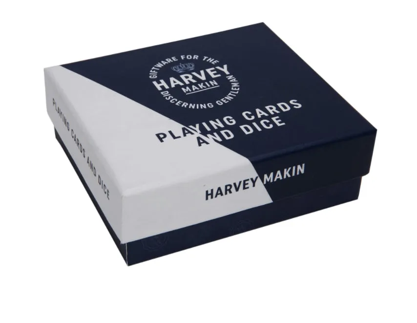 1997 - Harvey Makin Cards and Dice in a Wooden Box - Widdop