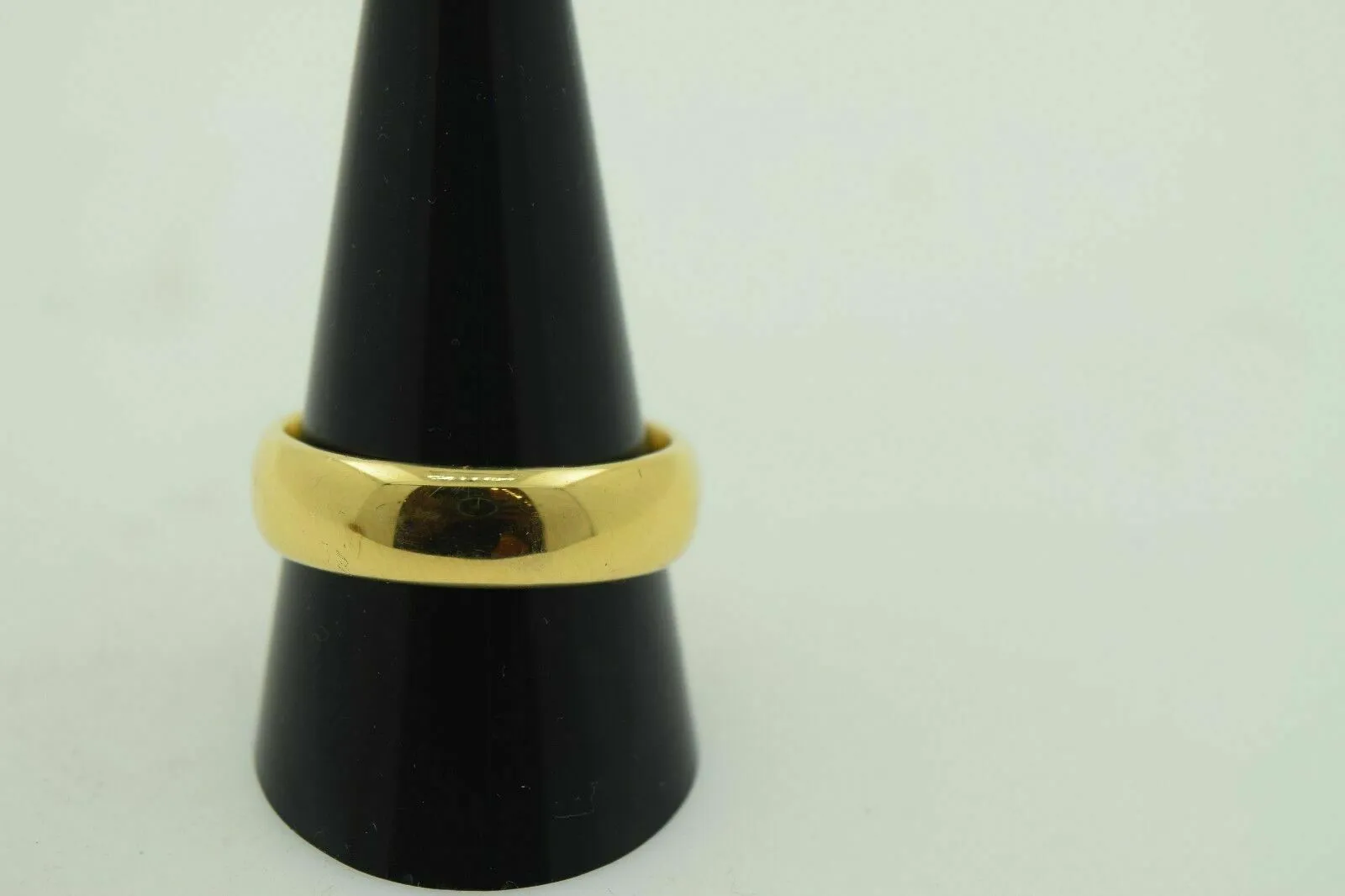 22k Band Solid Gold ELEGANT MENS Ring plain BAND with High Polish size 10 mf