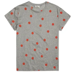 Acne Fine Dot TeeGrey Melange