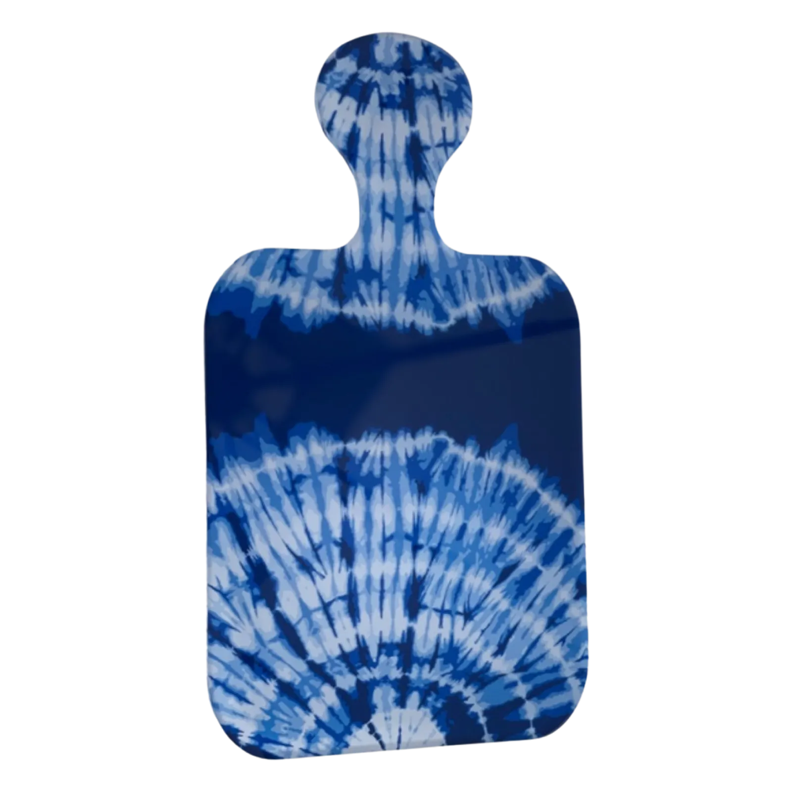 Acrylic Charcuterie Board - Navy & White Tye Dye