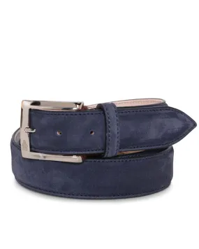 Agata Suede Belt in Denim