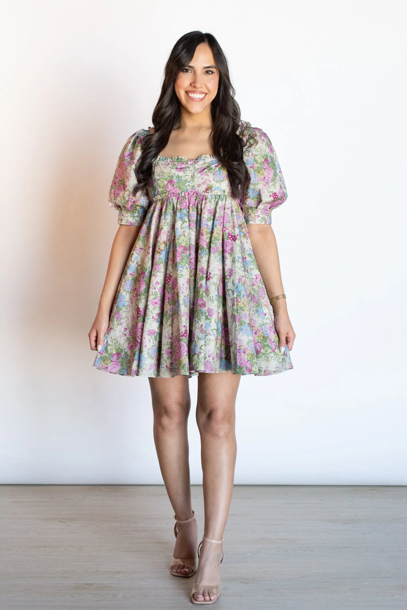 Always Charming Floral Dress