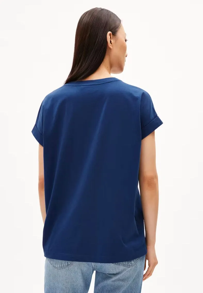 Armedangels - Idaara Faded Indigo - T-Shirt