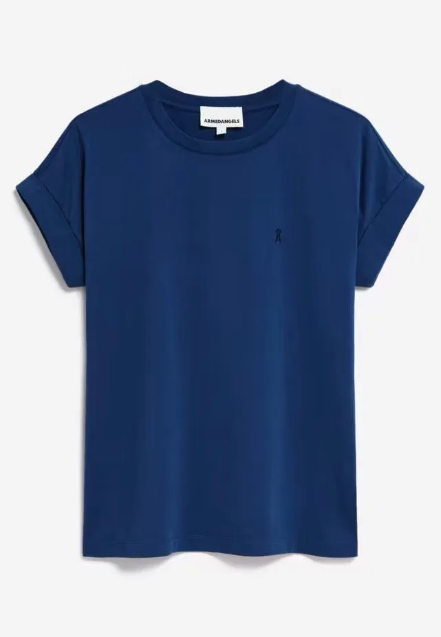 Armedangels - Idaara Faded Indigo - T-Shirt