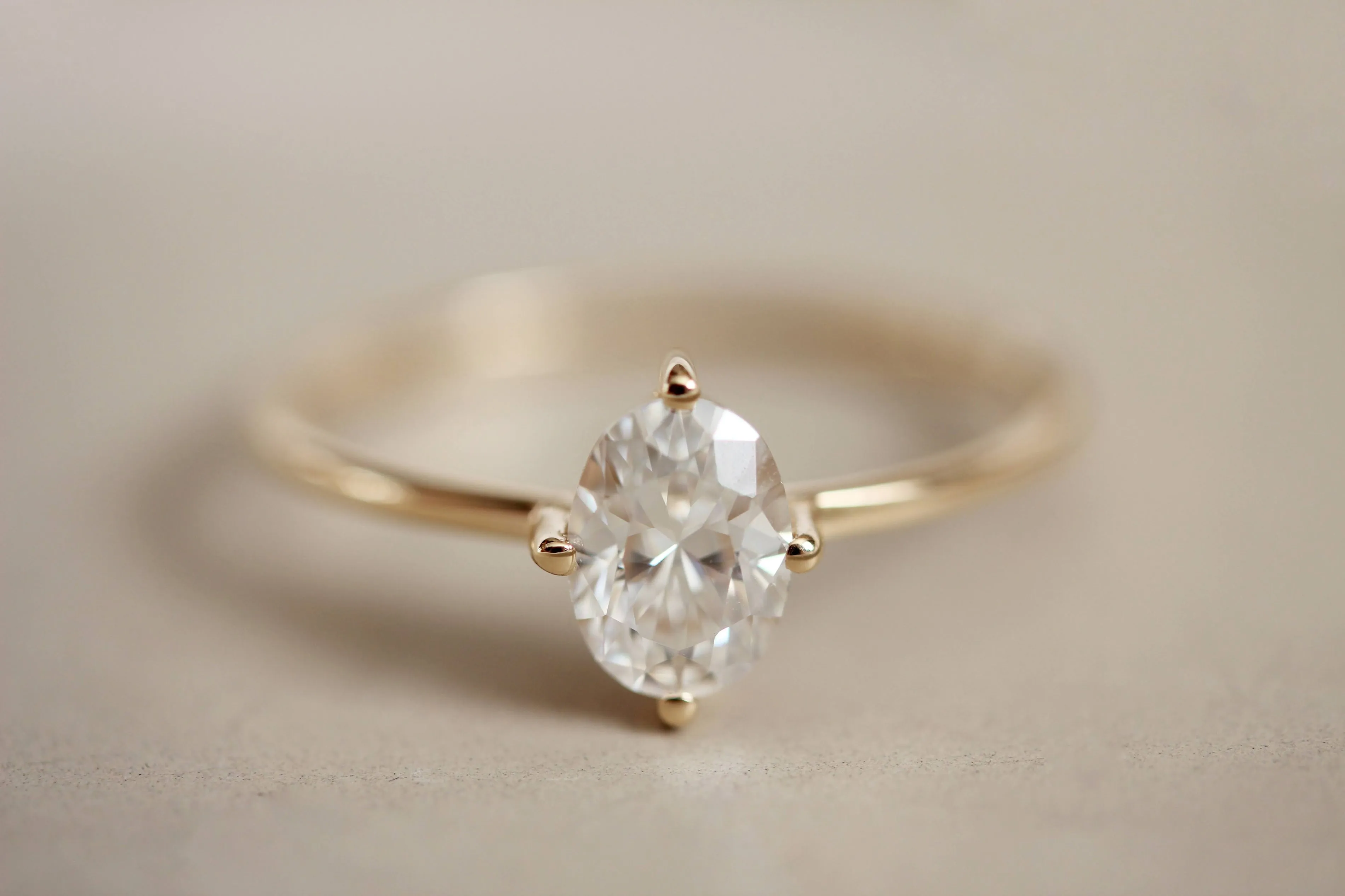 Ava Dream Ring in Moissanite