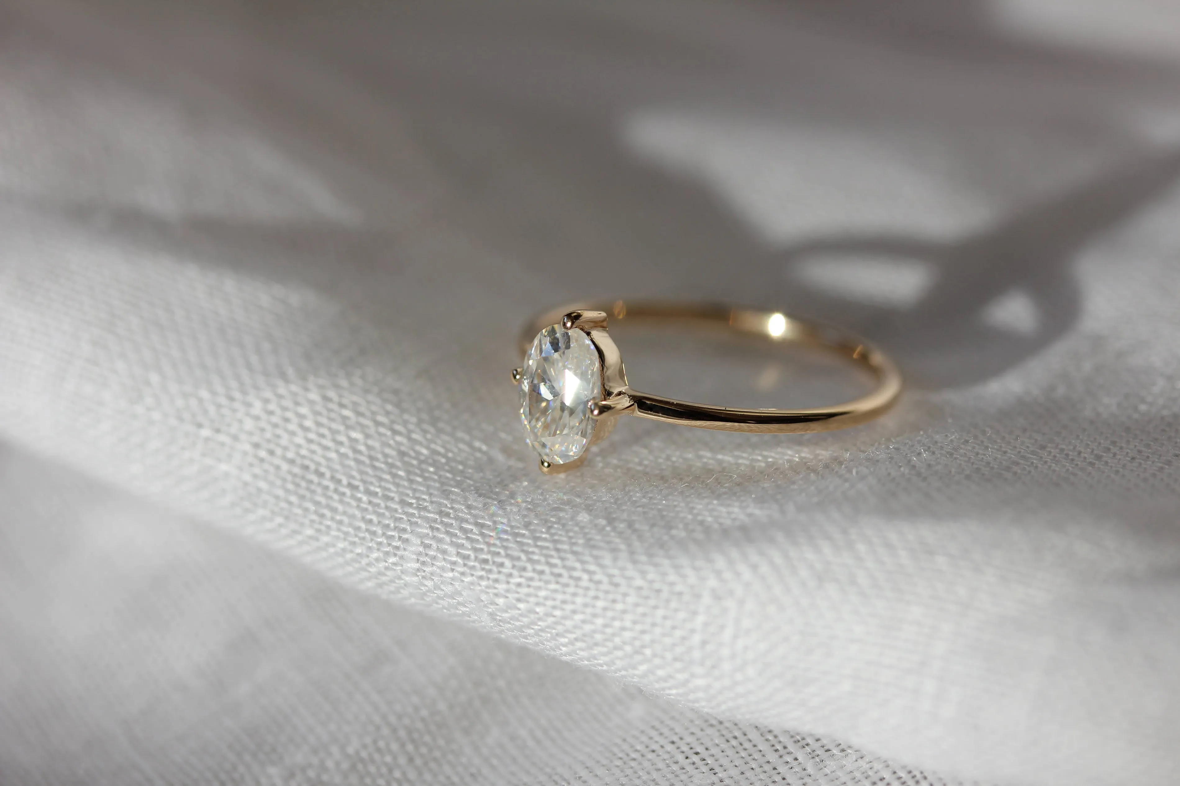 Ava Dream Ring in Moissanite