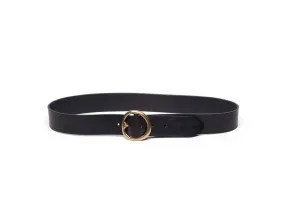 B-Low The Belt Black Leather Belt