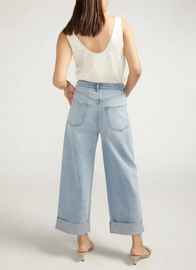 Baggy Wide Leg Crop