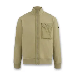 Belstaff - Transit Full Zip Sweatshirt in Aloe