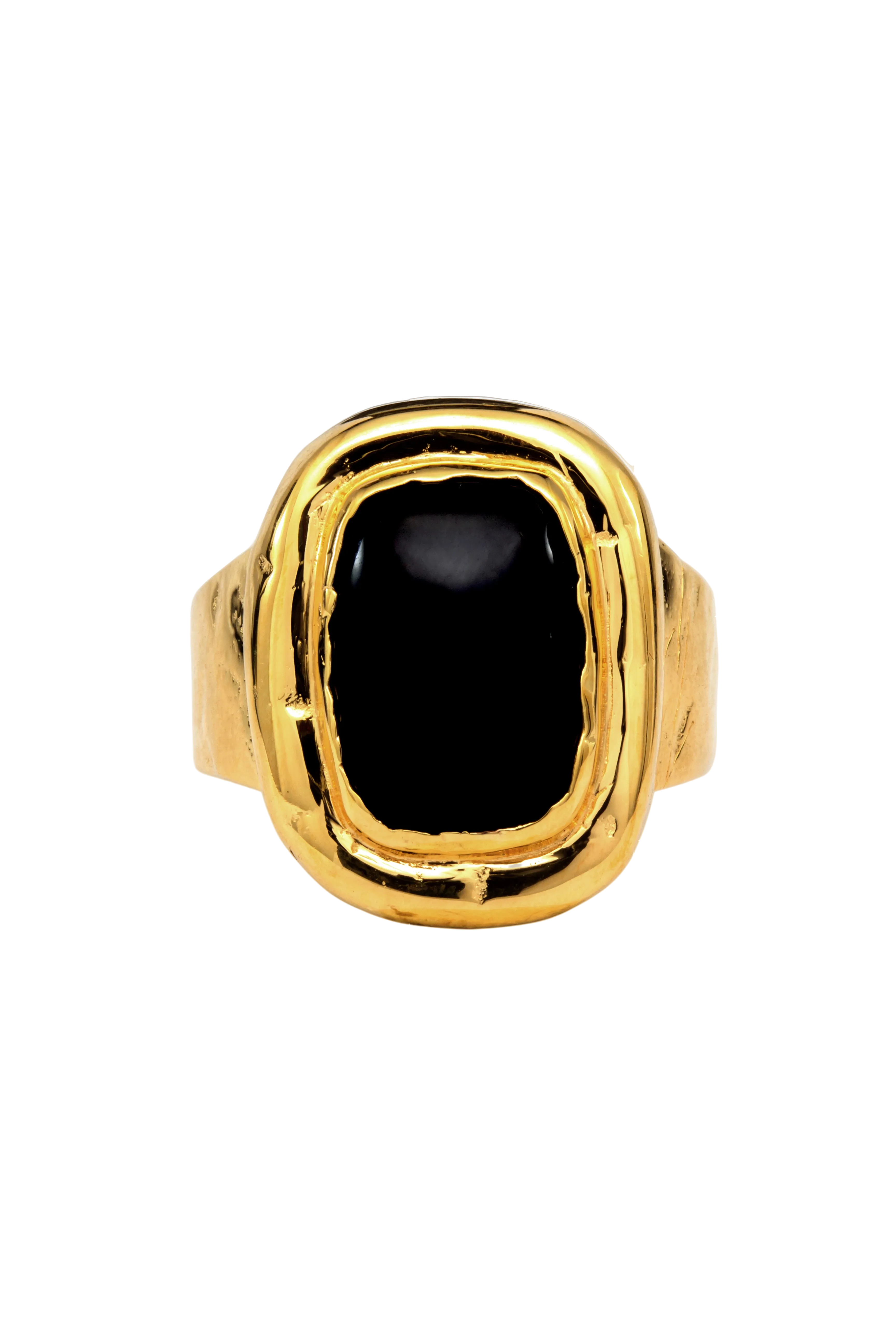 BLACK DIAMOND RING GOLD