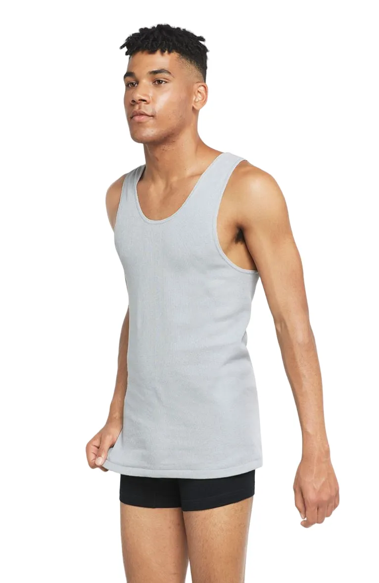 Bonds X-Temp Grey Mens Chesty Cotton Plain Singlet Vest Tank Top