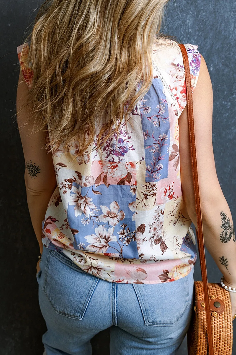 Camille Floral Top