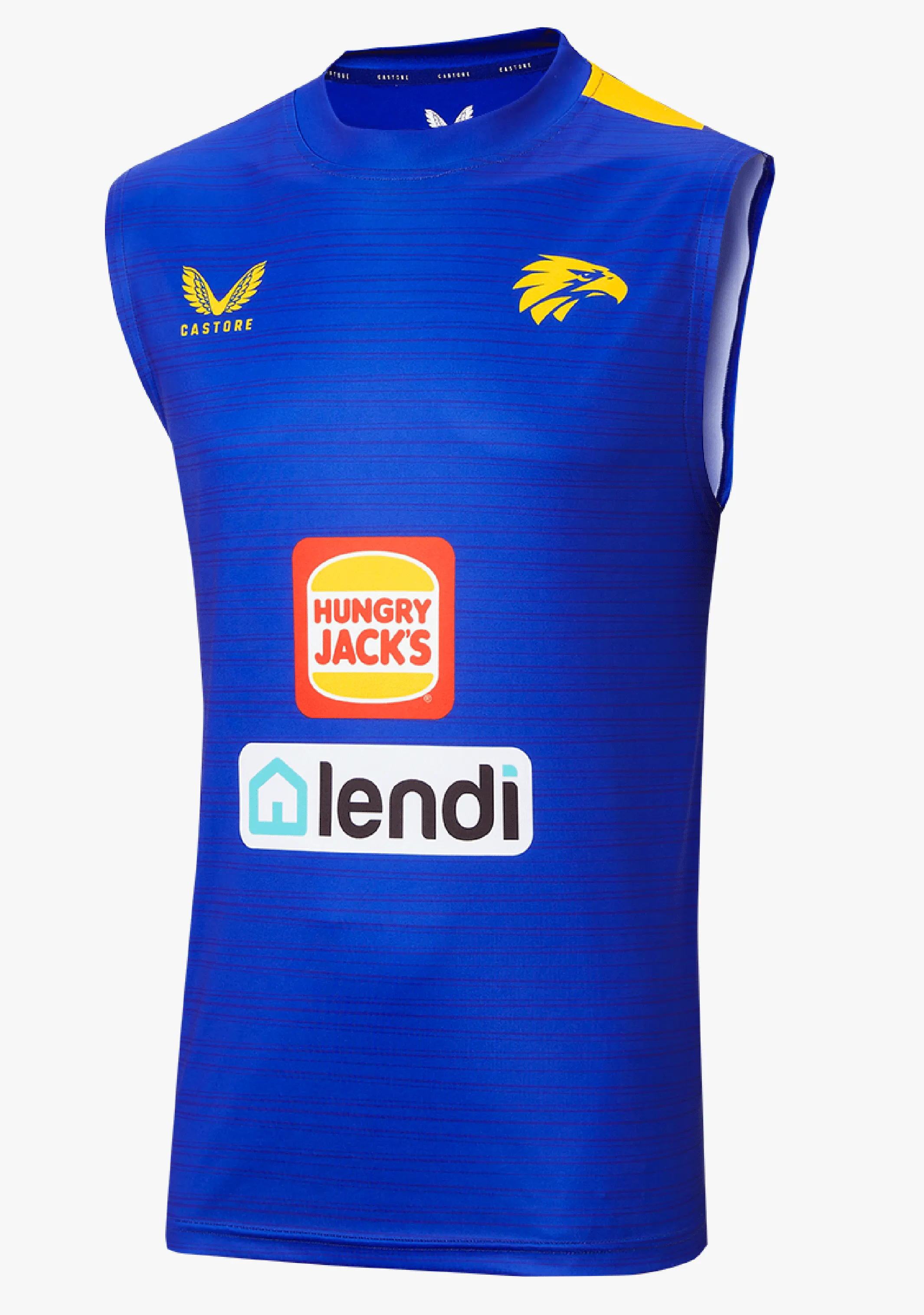 Castore Mens West Coast Eagles Training Singlet  TM0477