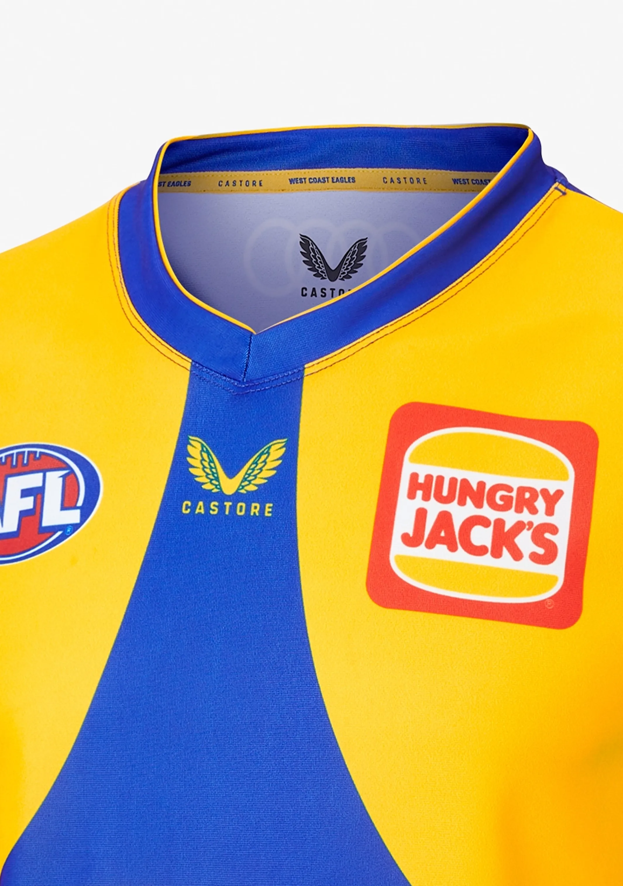 Castore West Coast Eagles Youth Home Guernsey  TJ0470