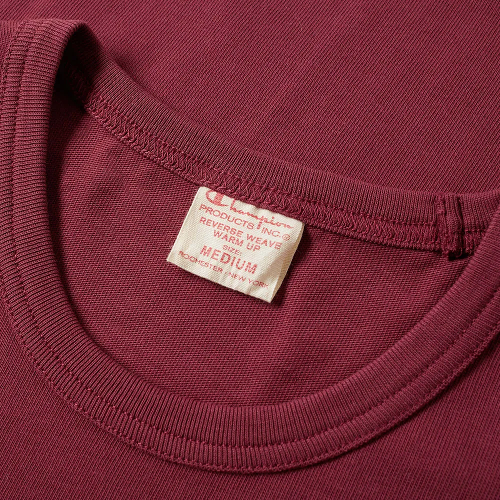 Champion Reverse Weave Classic TeeBurgundy