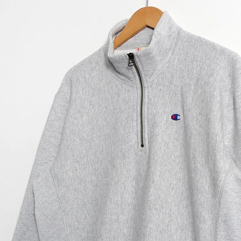 Champion Reverse Weave Small C Half Zip Sweatshirt