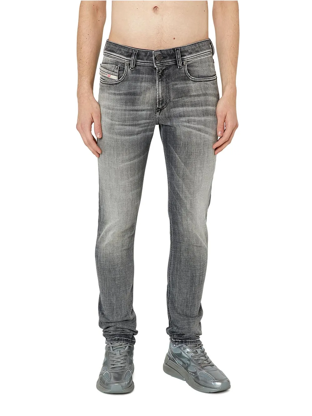 Diesel Jeans Uomo Sleenker A3594 Grigio