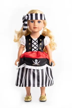 Doll Dress Pirate with Headband