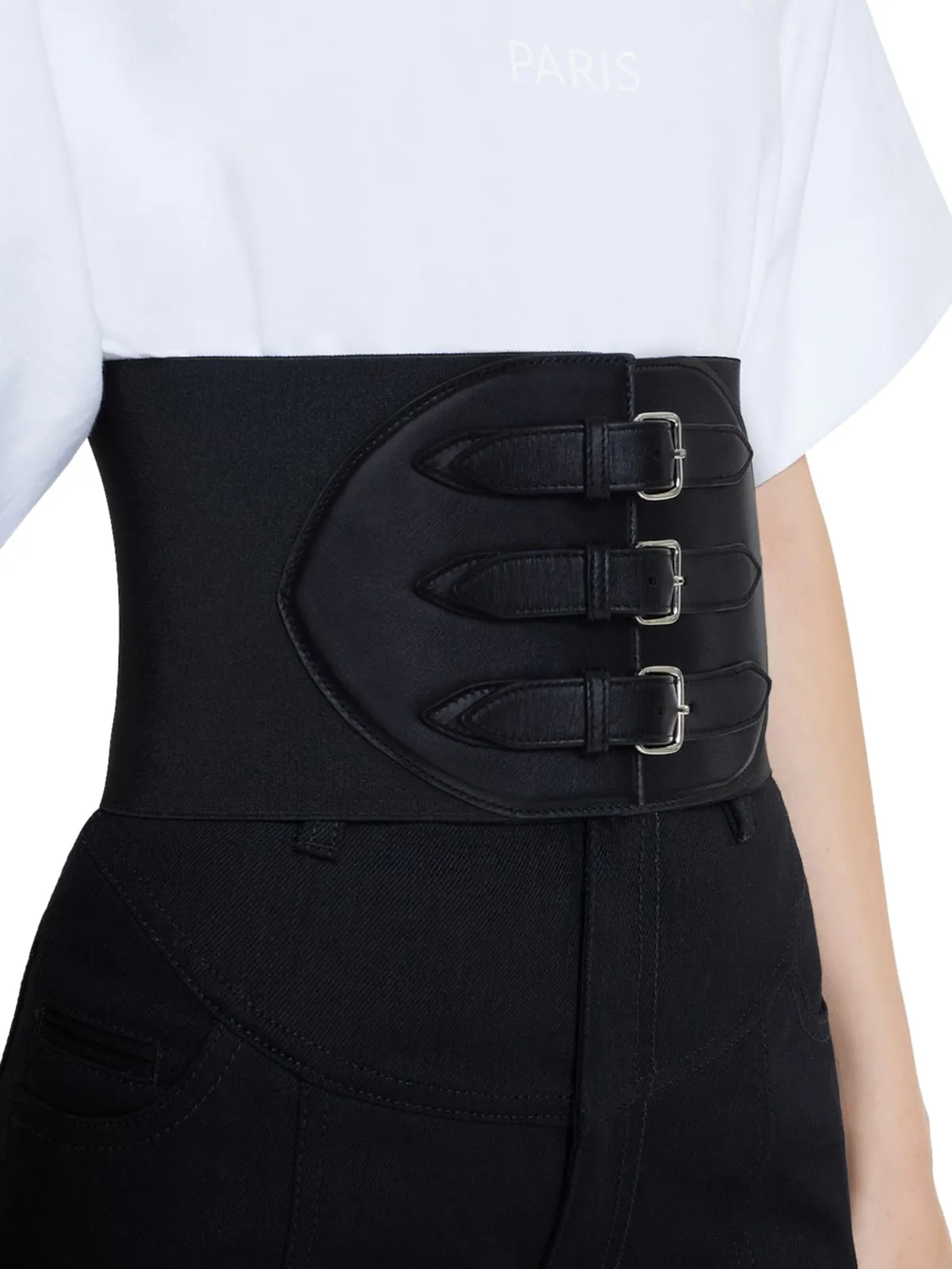 ELASTICIZED CORSET BELT