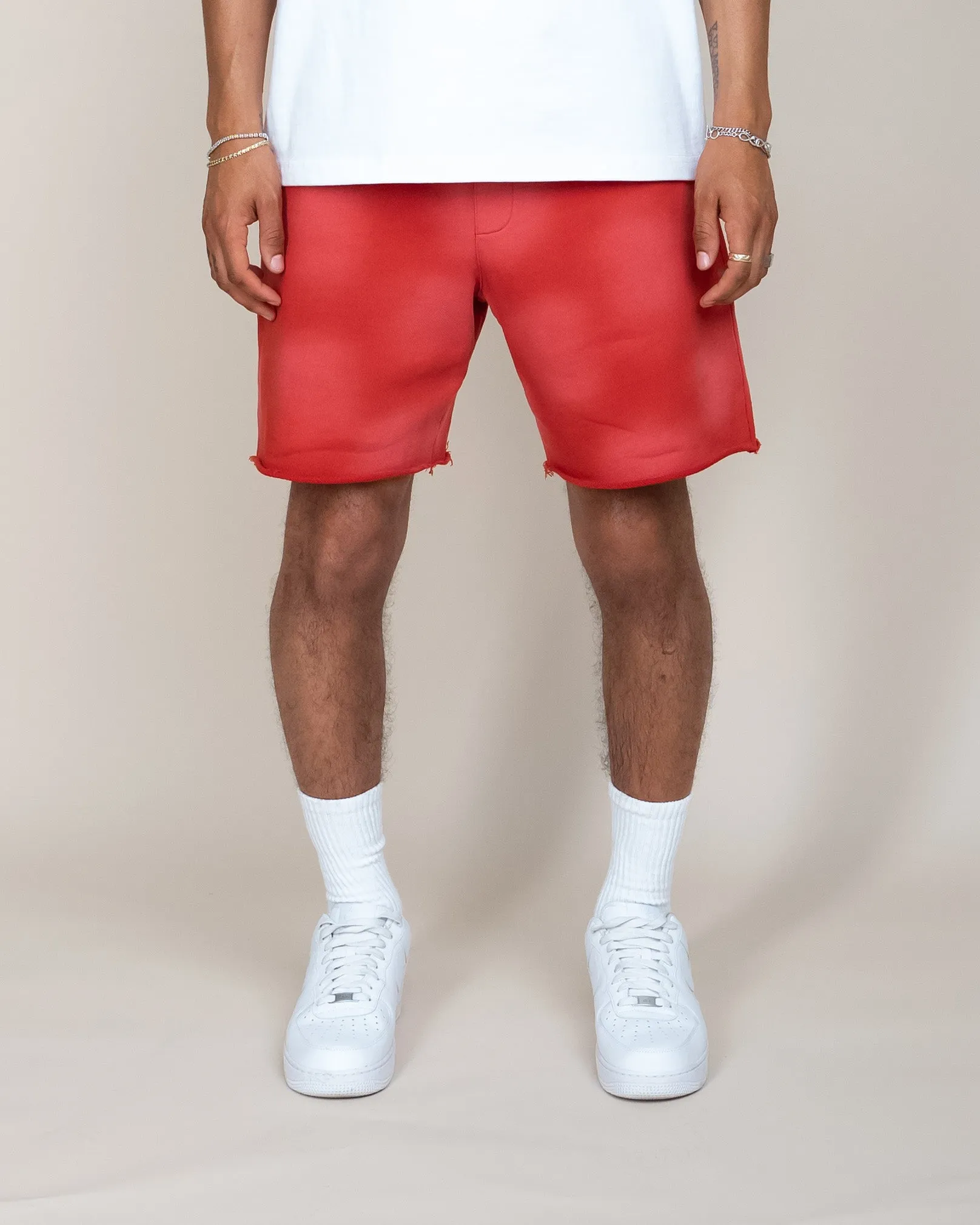 EPTM BIG N TALL SUN FADED SHORTS - RED