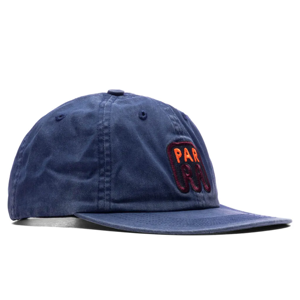 Fast Food Logo 6 Panel Hat - Navy Blue