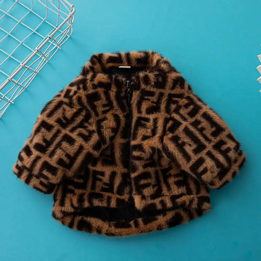 Fendi Faux Fur Coat