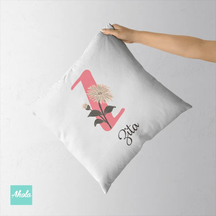 【Floral Alphabet】Cushion Cover 字母咕套 (**送咕芯)