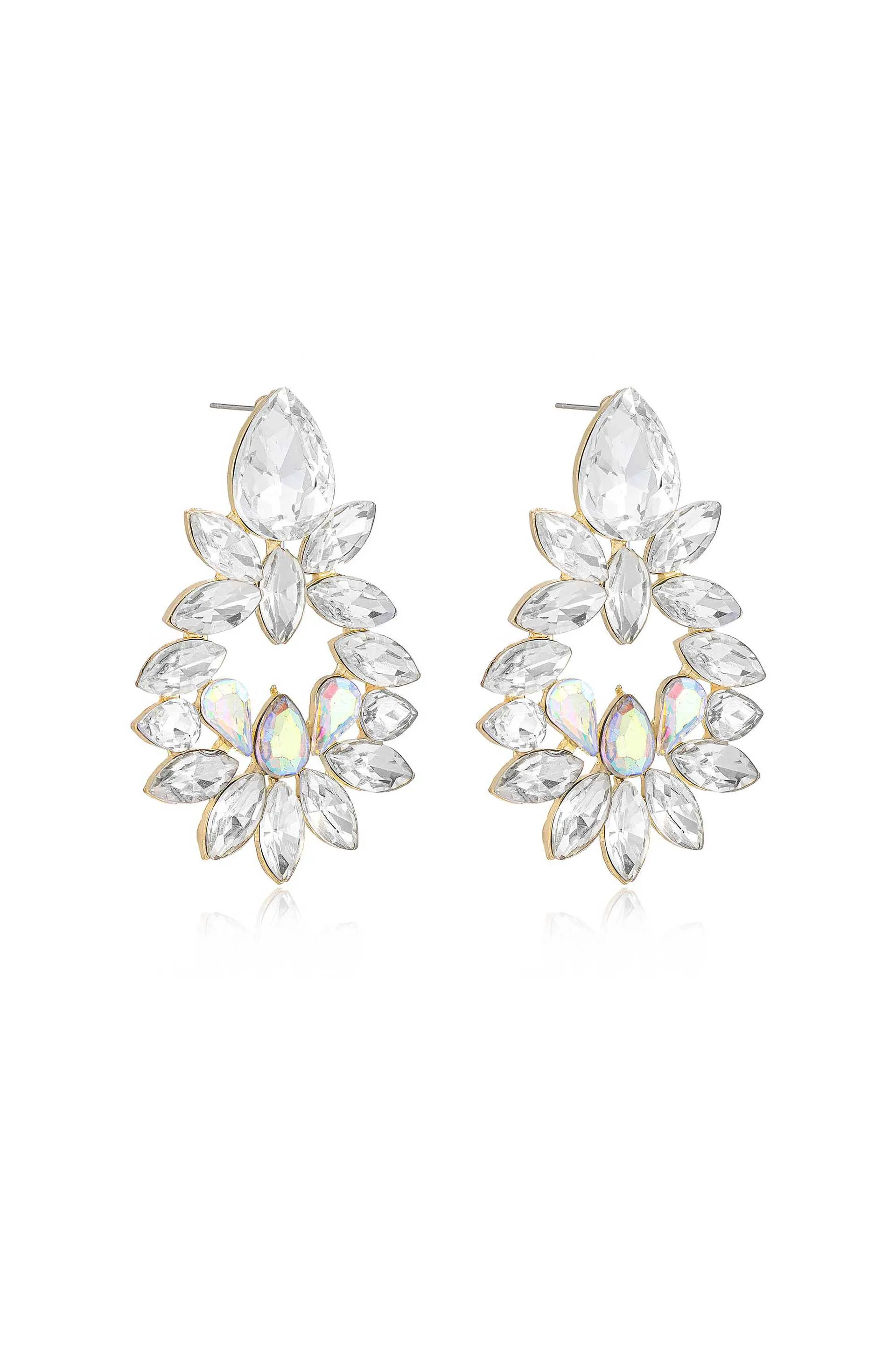 Floral Crest Earrings