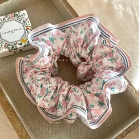 Floral Garden Scrunchie