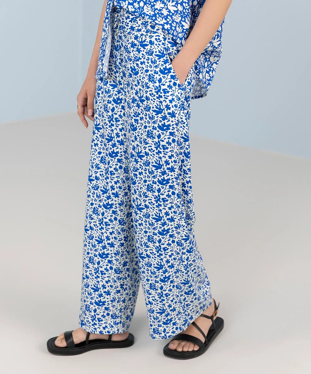 Floral Printed Culottes