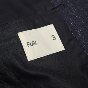 Folk Tailored BlazerNavy Melange