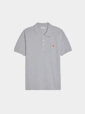 Fox Head Patch Regular Polo, Light Grey Melange