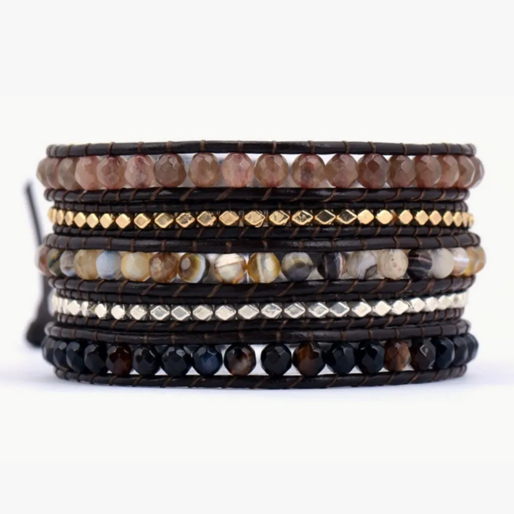 Golden Era Wrap Bracelet