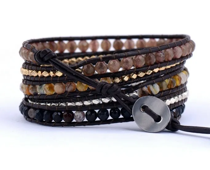 Golden Era Wrap Bracelet