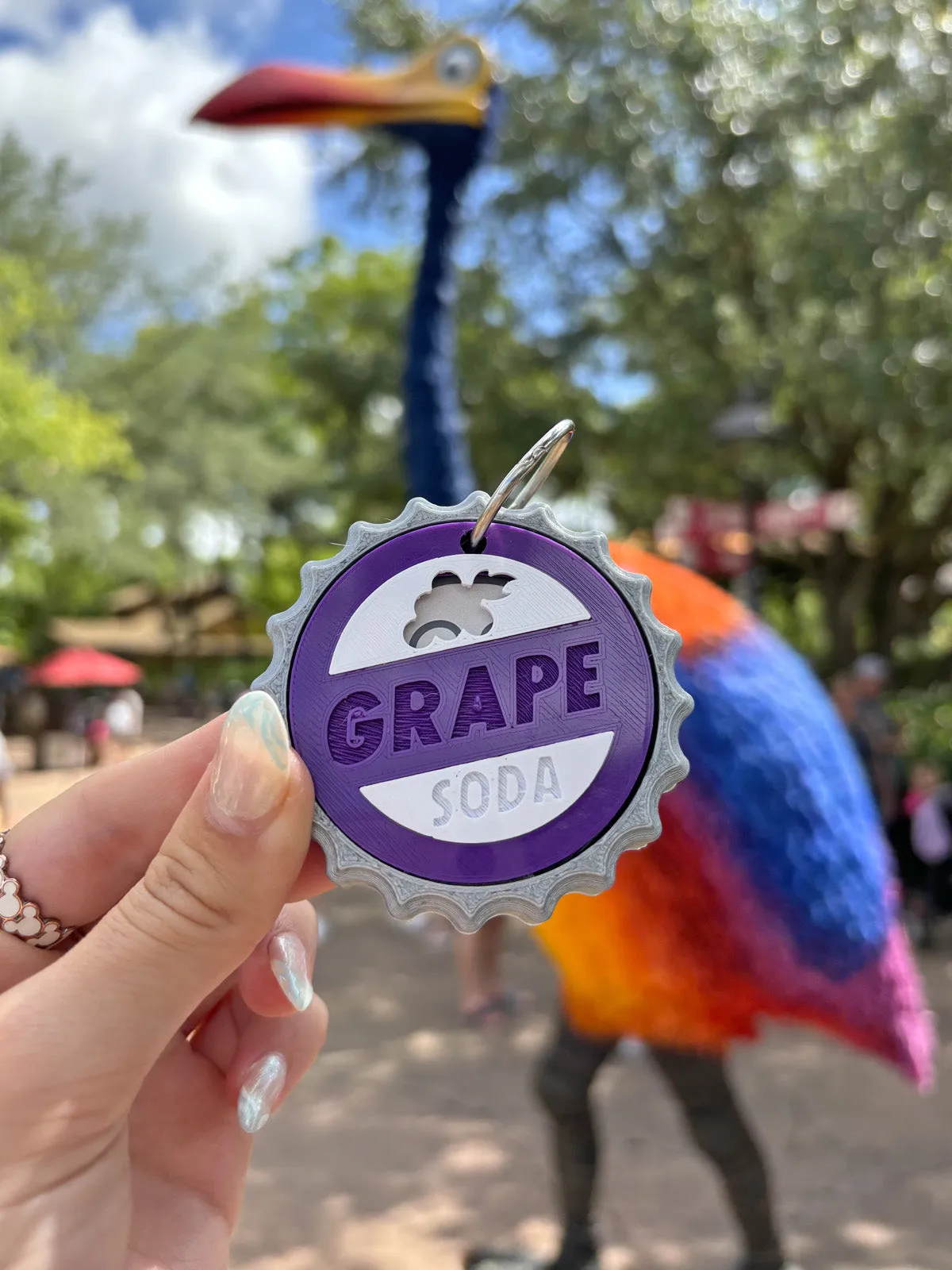 Grape Soda Cap Magic Band Buddy