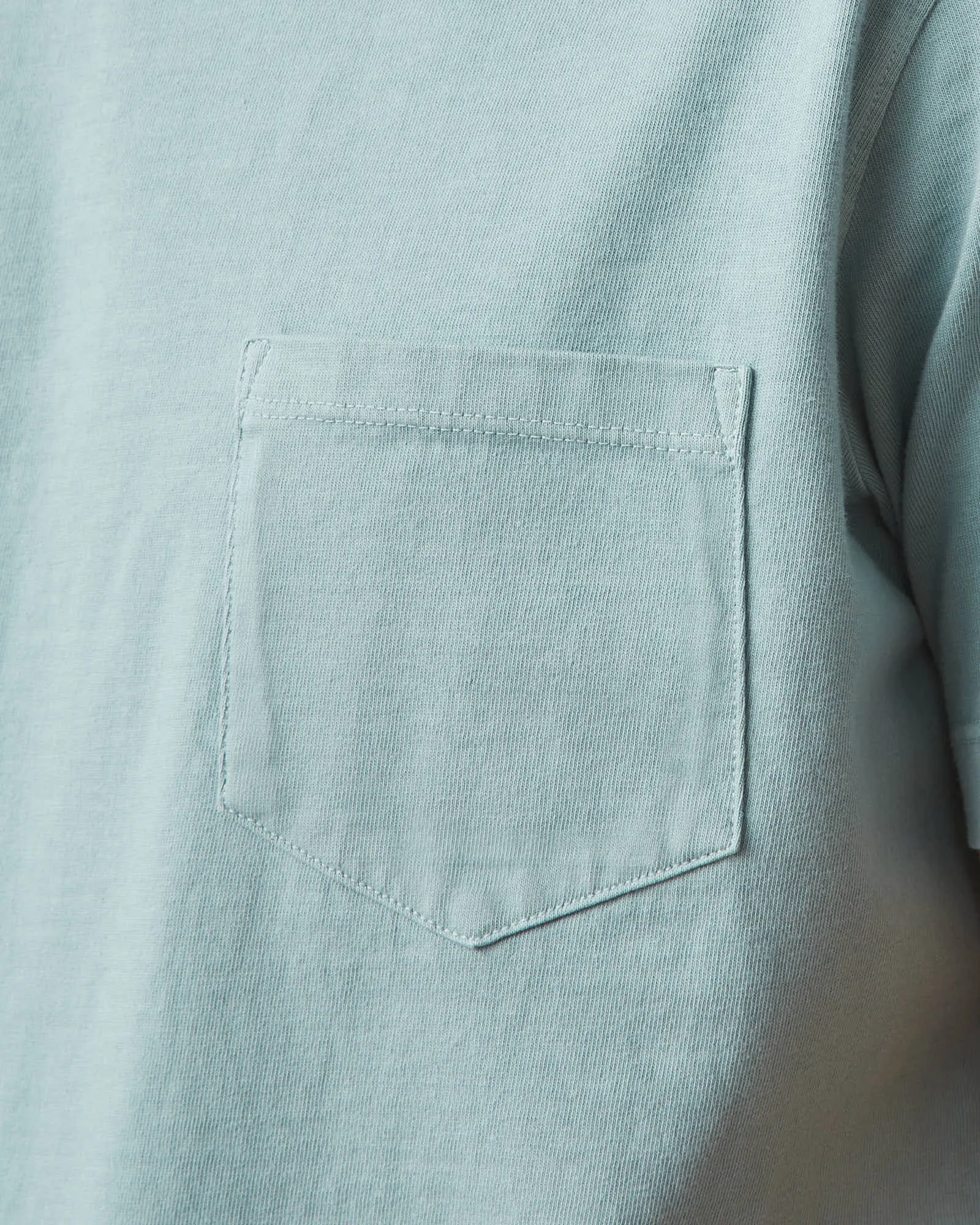 Heavyweight Pocket Tee - Arona Blue