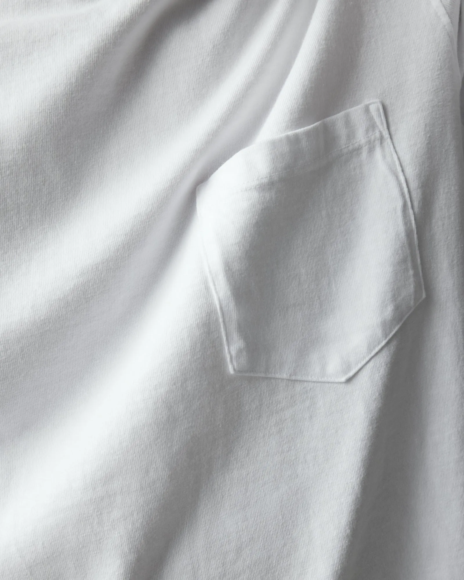 Heavyweight Pocket Tee - White