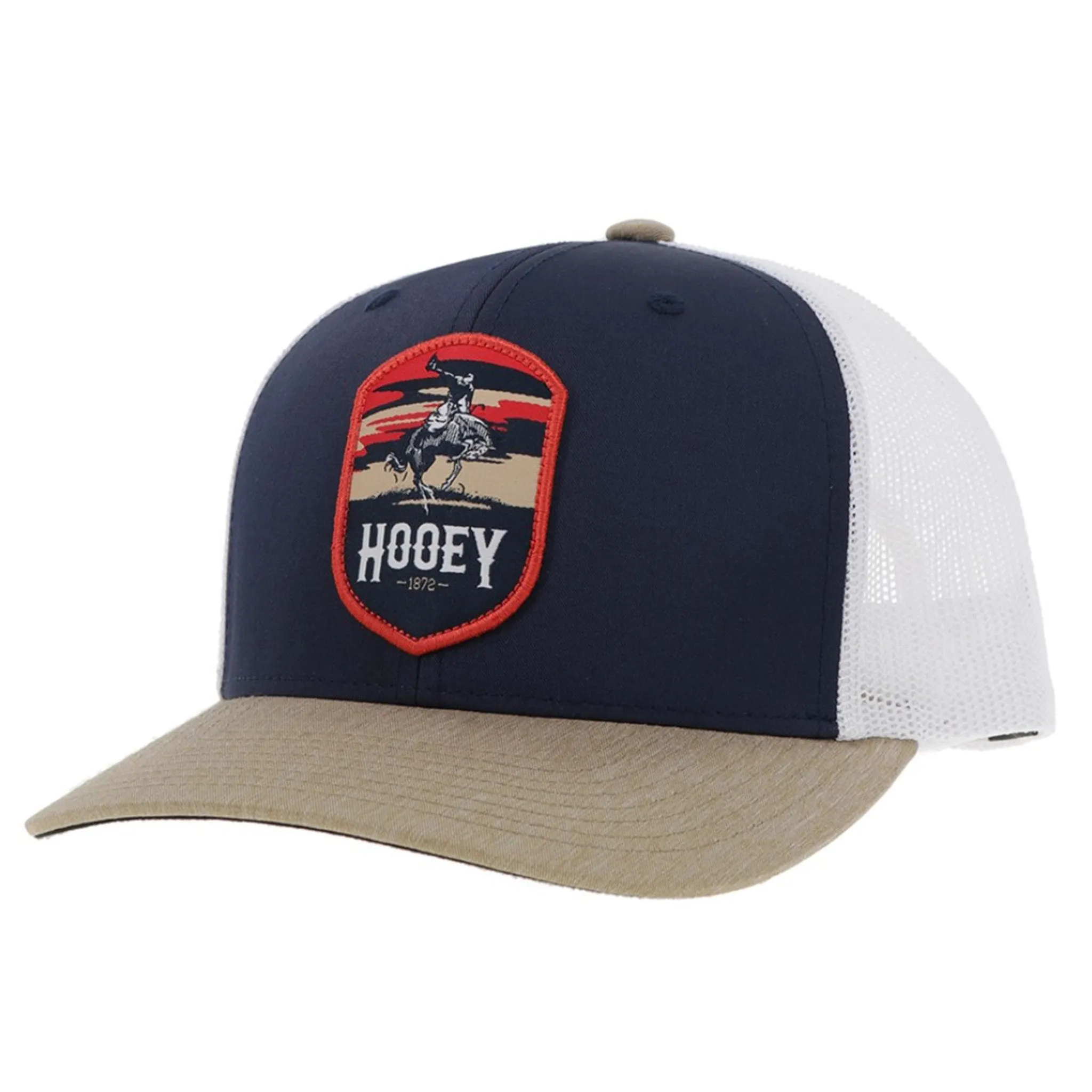 Hooey Cheyenne Navy & White Cap