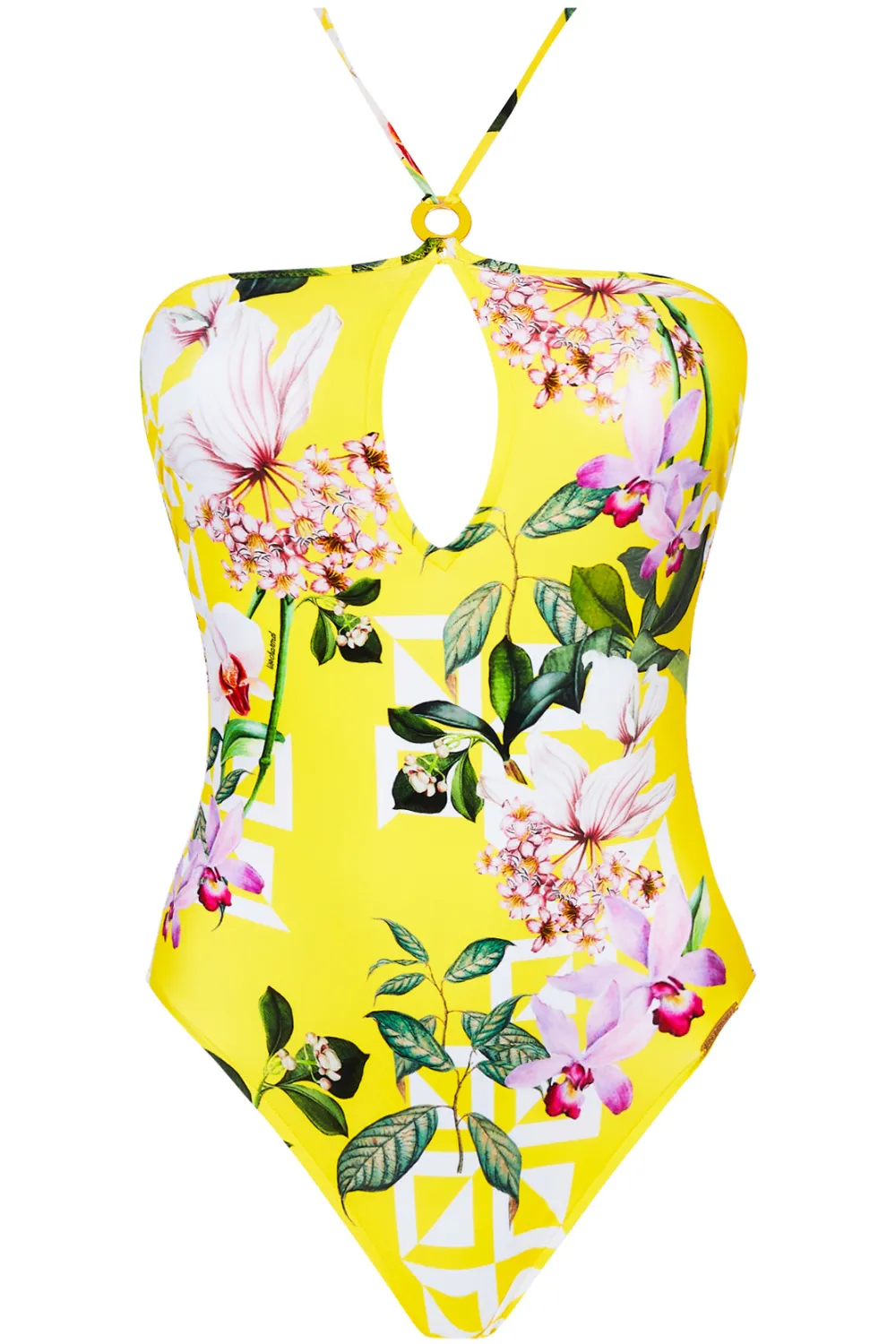 Jardin Delice Halter Neck Swimsuit