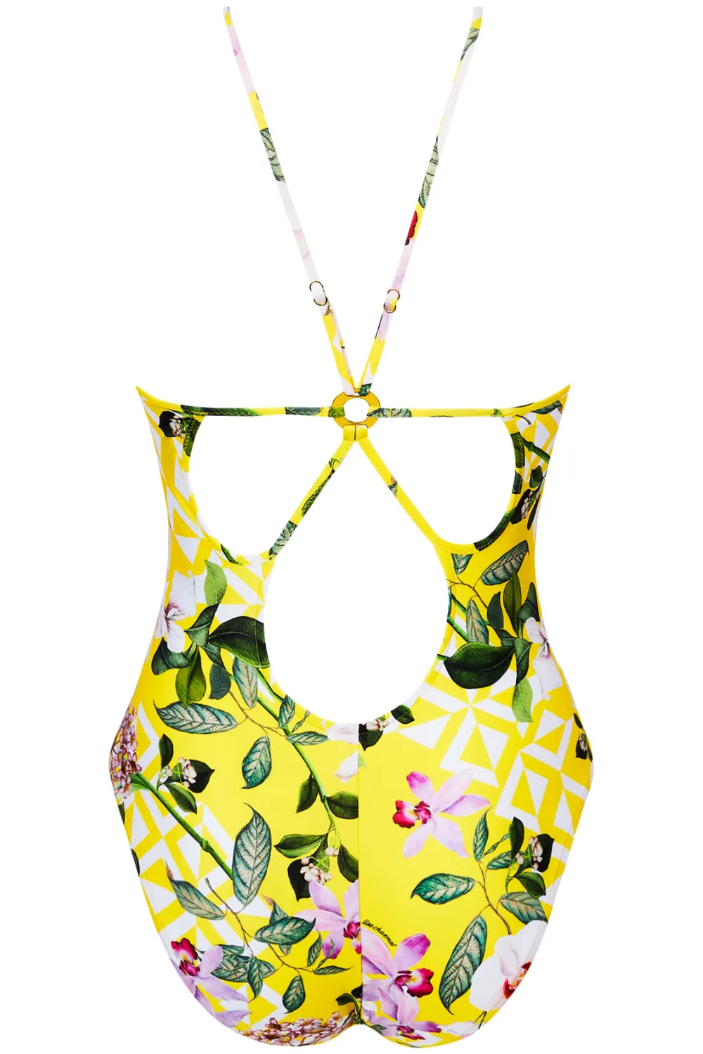 Jardin Delice Halter Neck Swimsuit