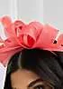 Jon Richard Coral Medium Fascinator Headband