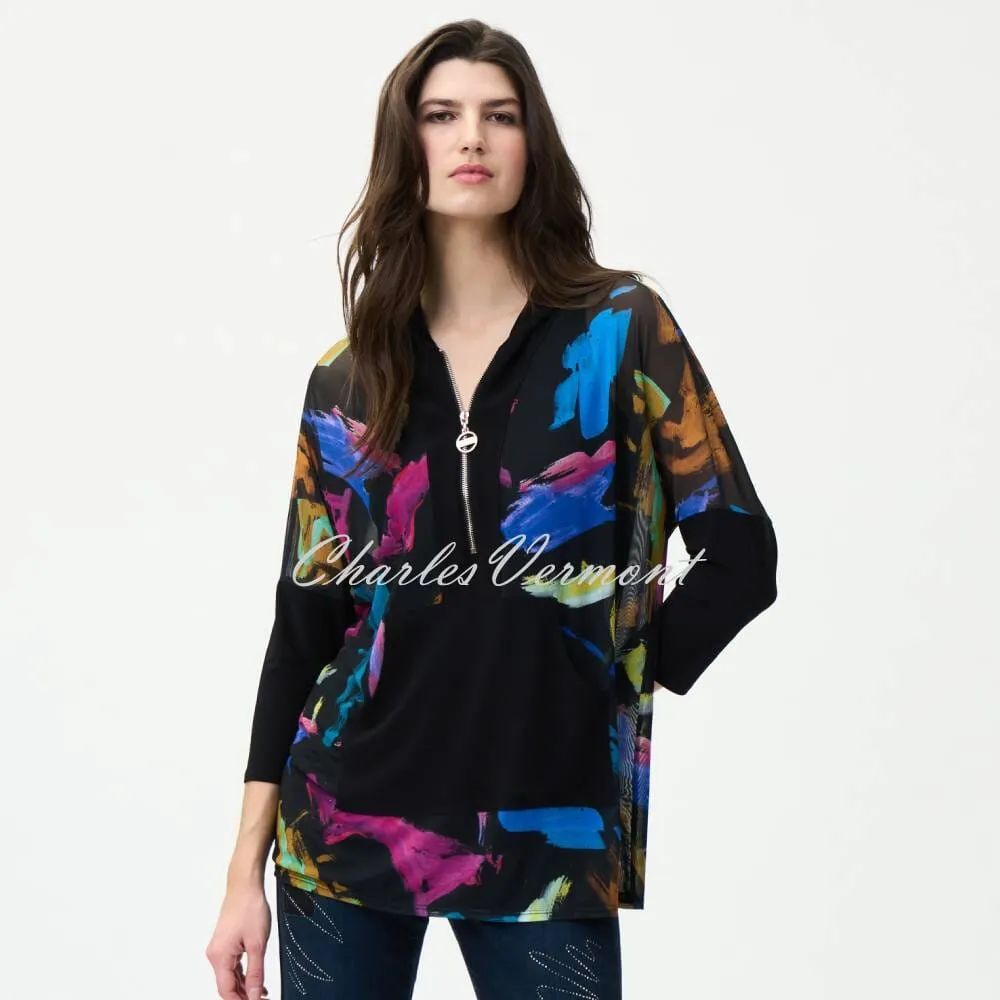 Joseph Ribkoff Hooded Tunic Top - Style 224084