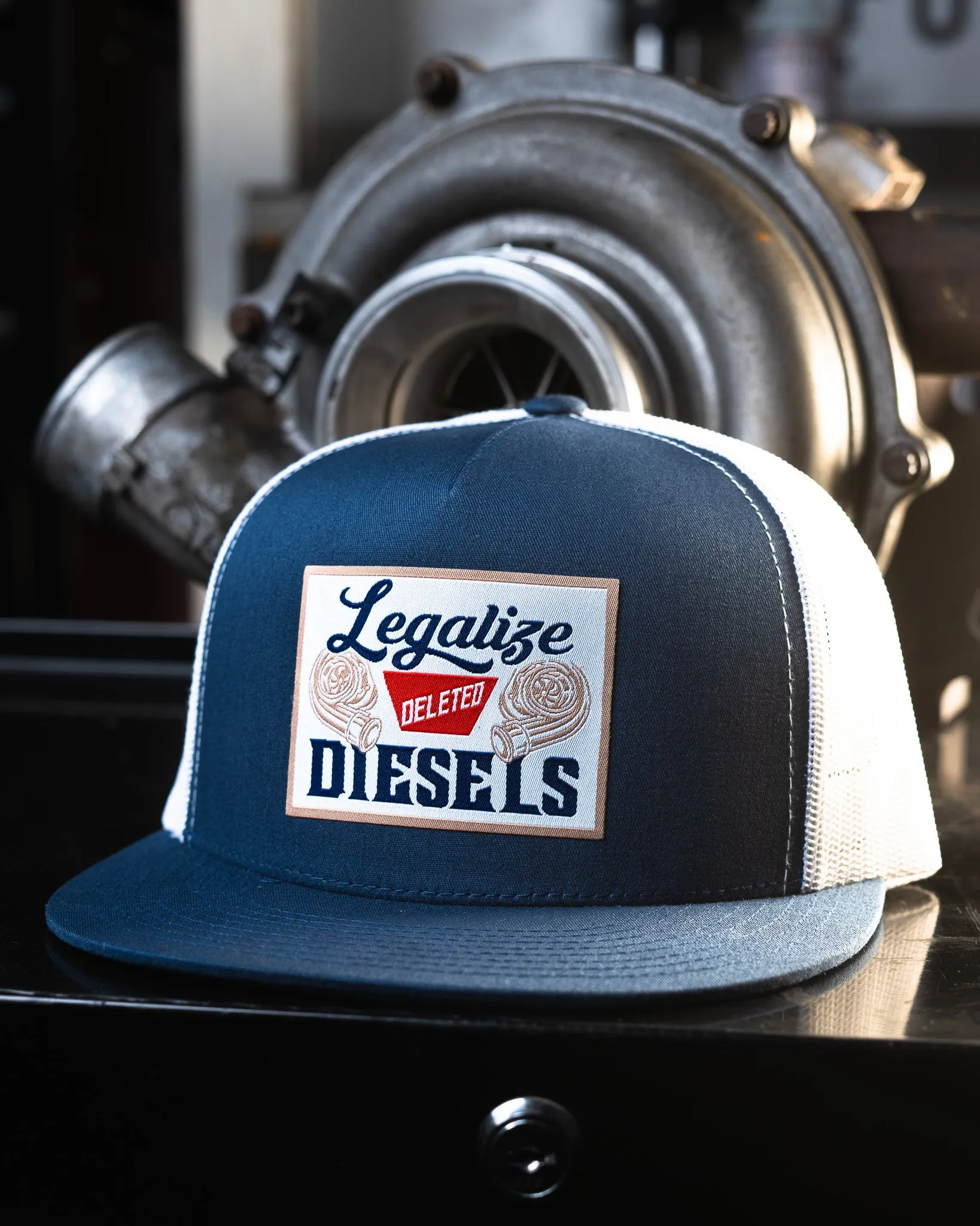 LEGALIZE 2 : SNAPBACK : NAVY / WHITE