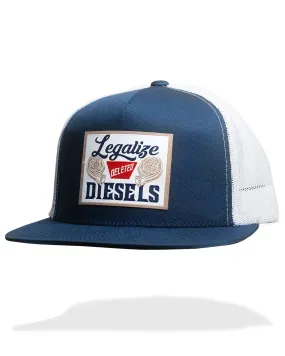 LEGALIZE 2 : SNAPBACK : NAVY / WHITE