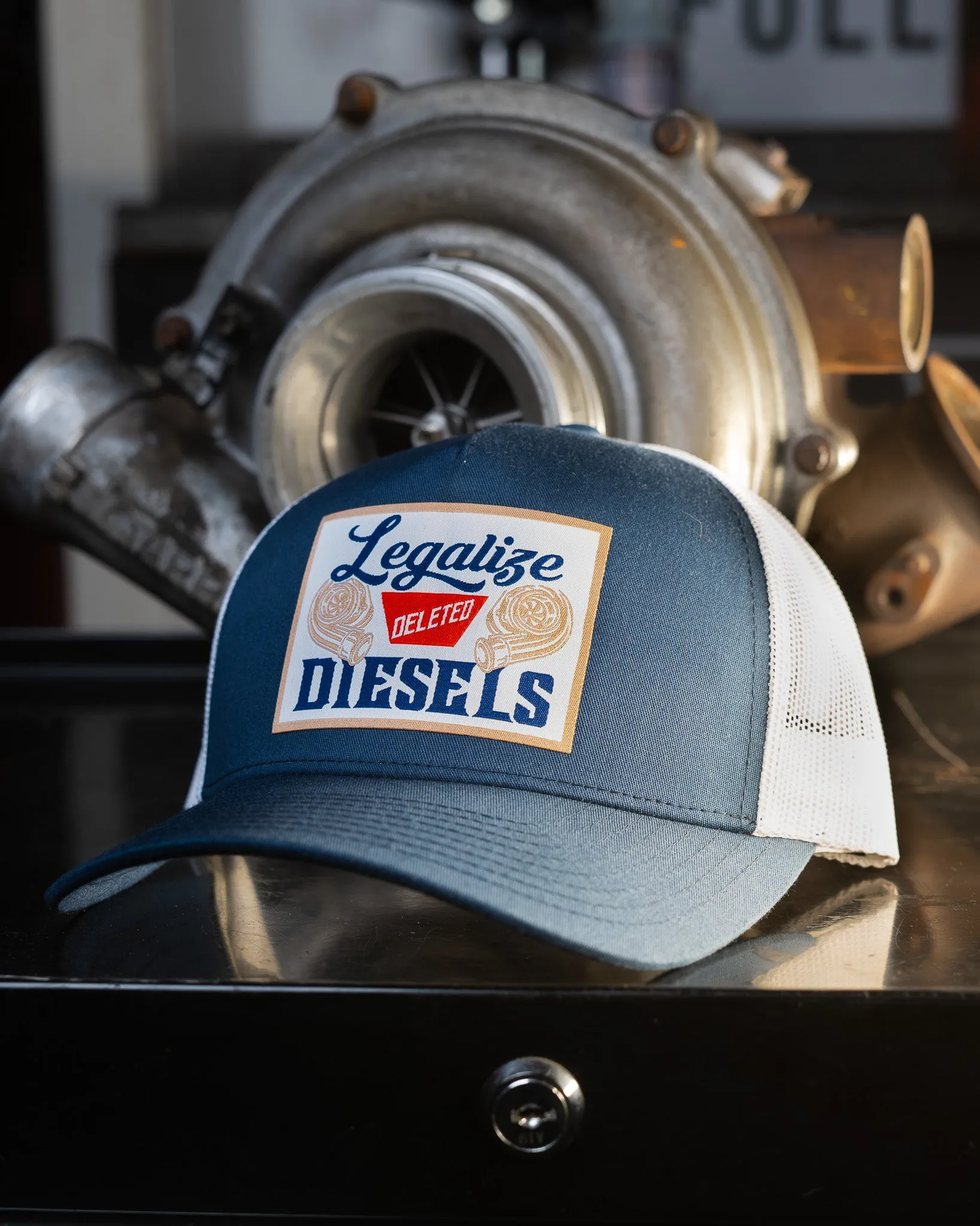 LEGALIZE 2 : SNAPBACK : NAVY / WHITE