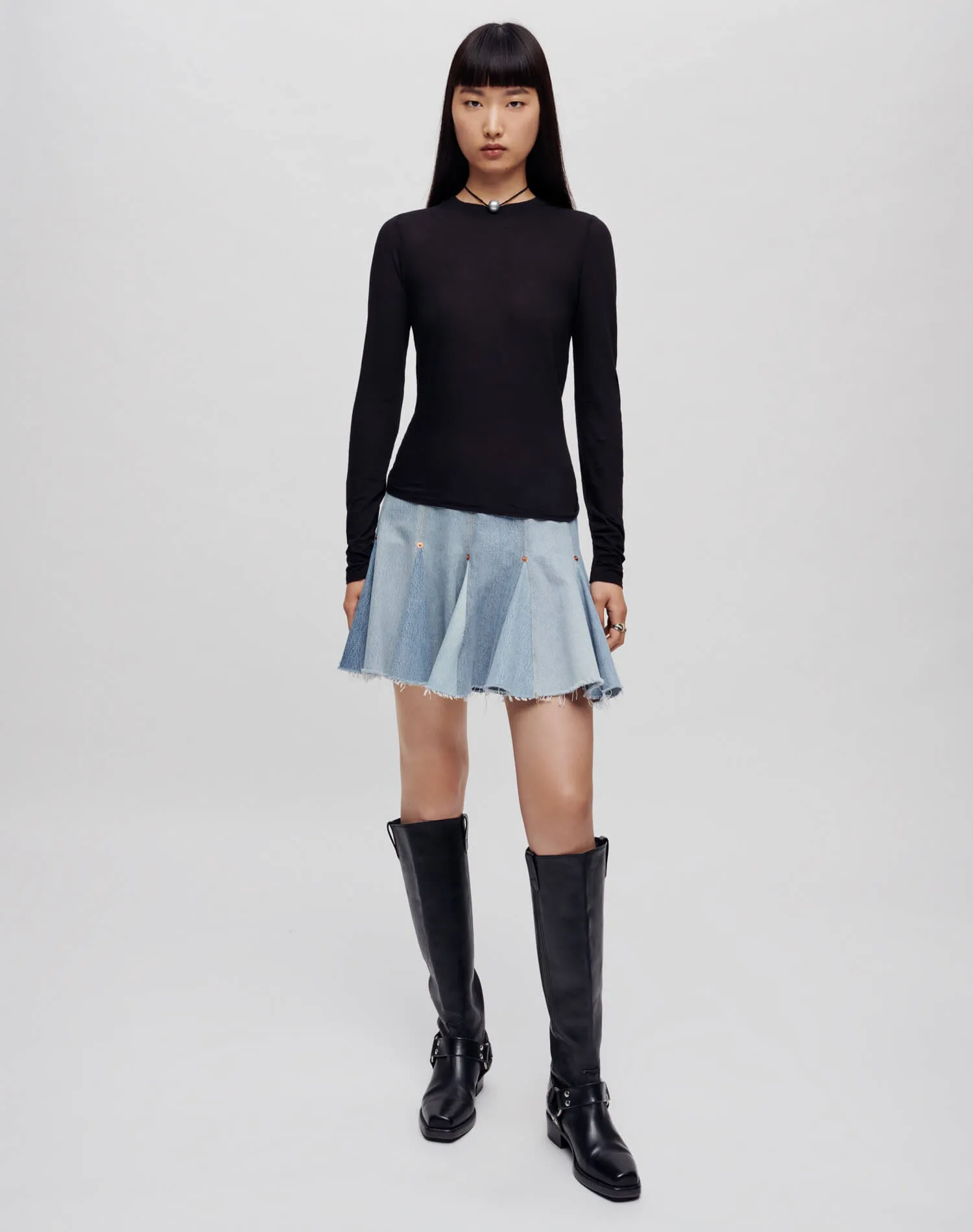 Levi's Flounce Skirt - Indigo