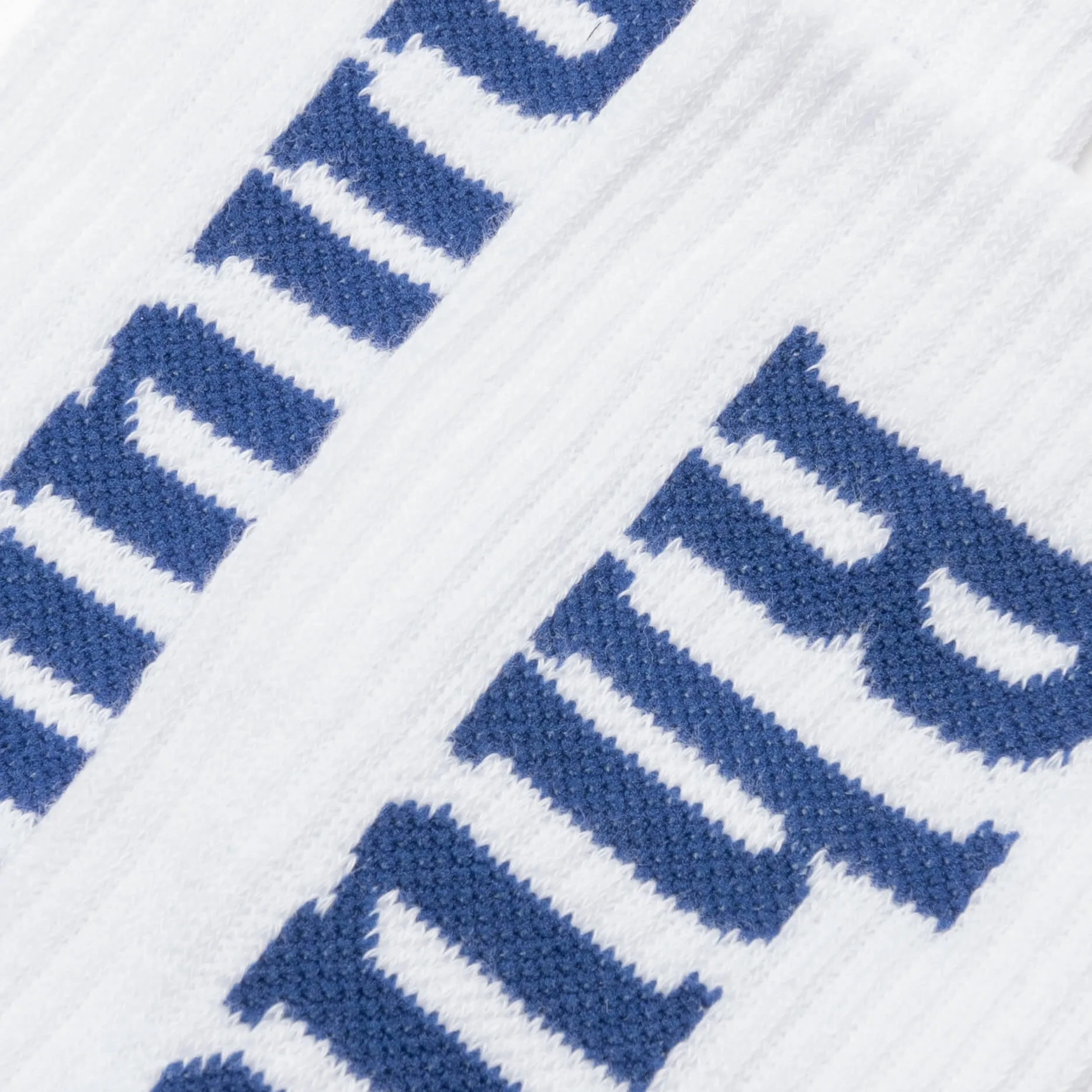 Logo Sock - White/Navy