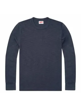 Long Sleeve Slub Tee - Indigo