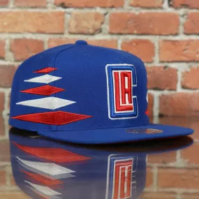 Los Angeles Clippers Diamond Spikes Blue Snapback Hat