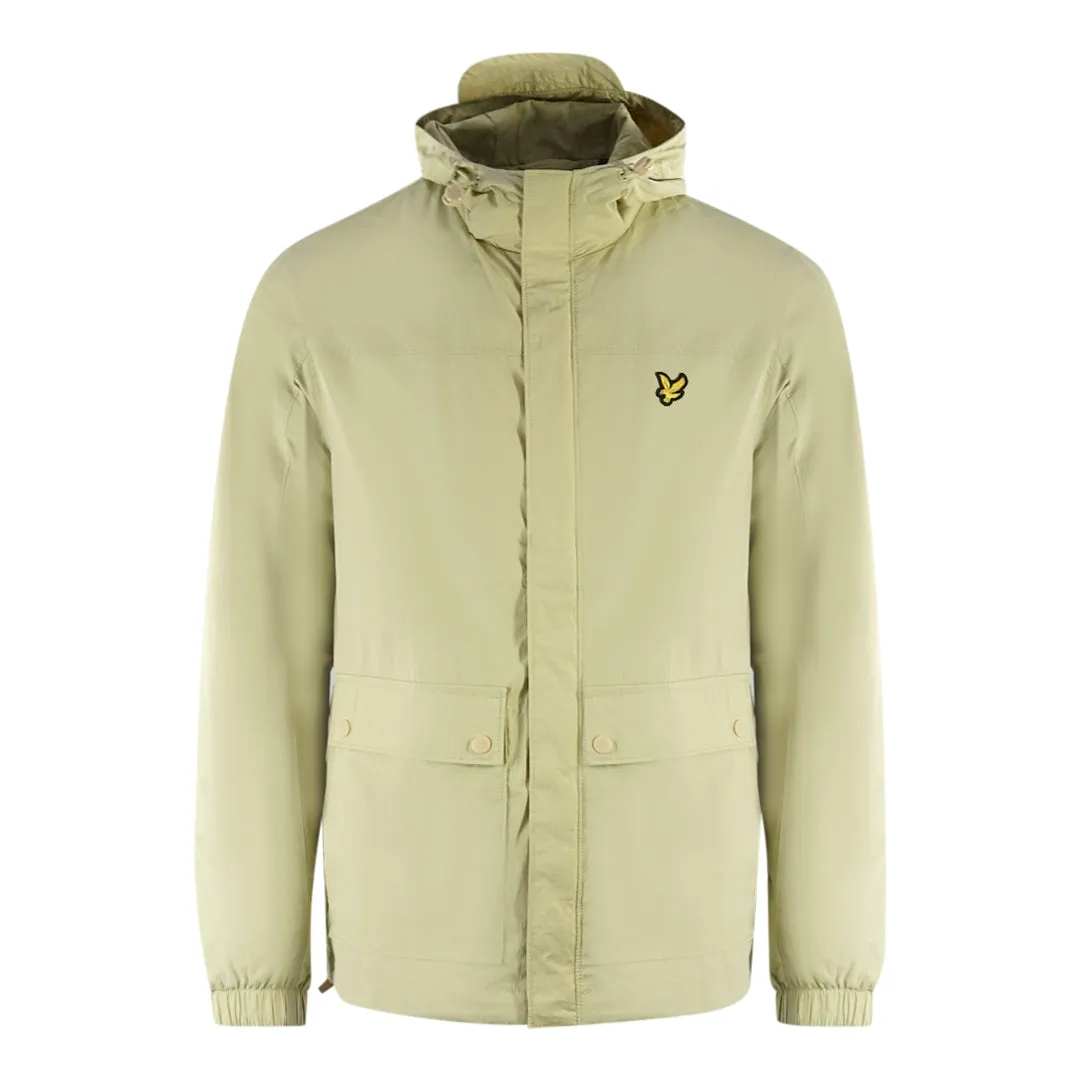 Lyle & Scott Hooded Pocket Light Green Jacket